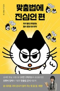 맞춤법에 진심인 편  : 자꾸 틀리고 헷갈리는 필수 표현 100가지의 표지 이미지