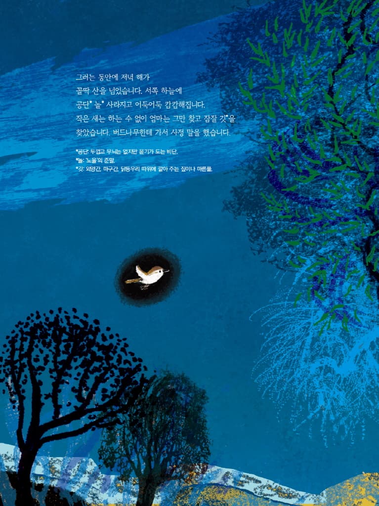 솔새와 소나무
