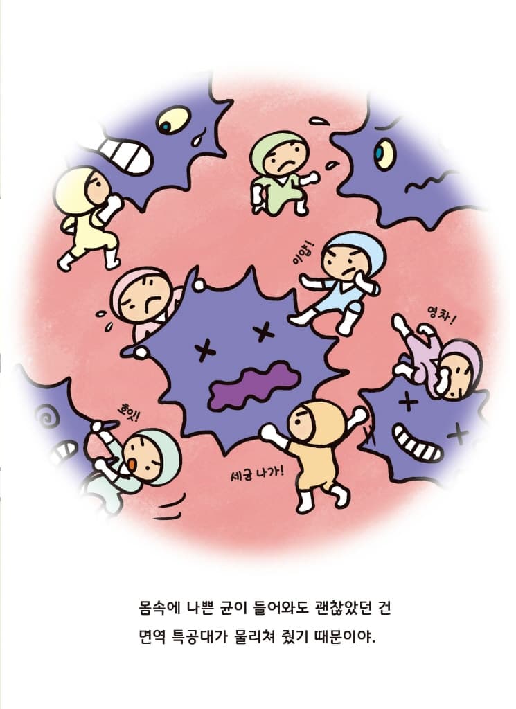 면역 특공대, 내 몸을 지켜 줘!