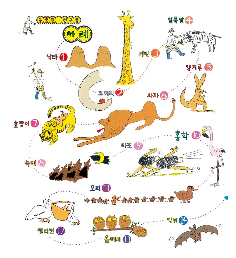 동물원 친구들은 어떻게 지낼까?