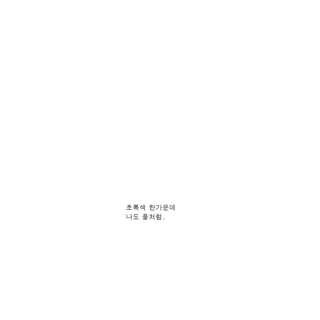 수수바의 여름 마당에서