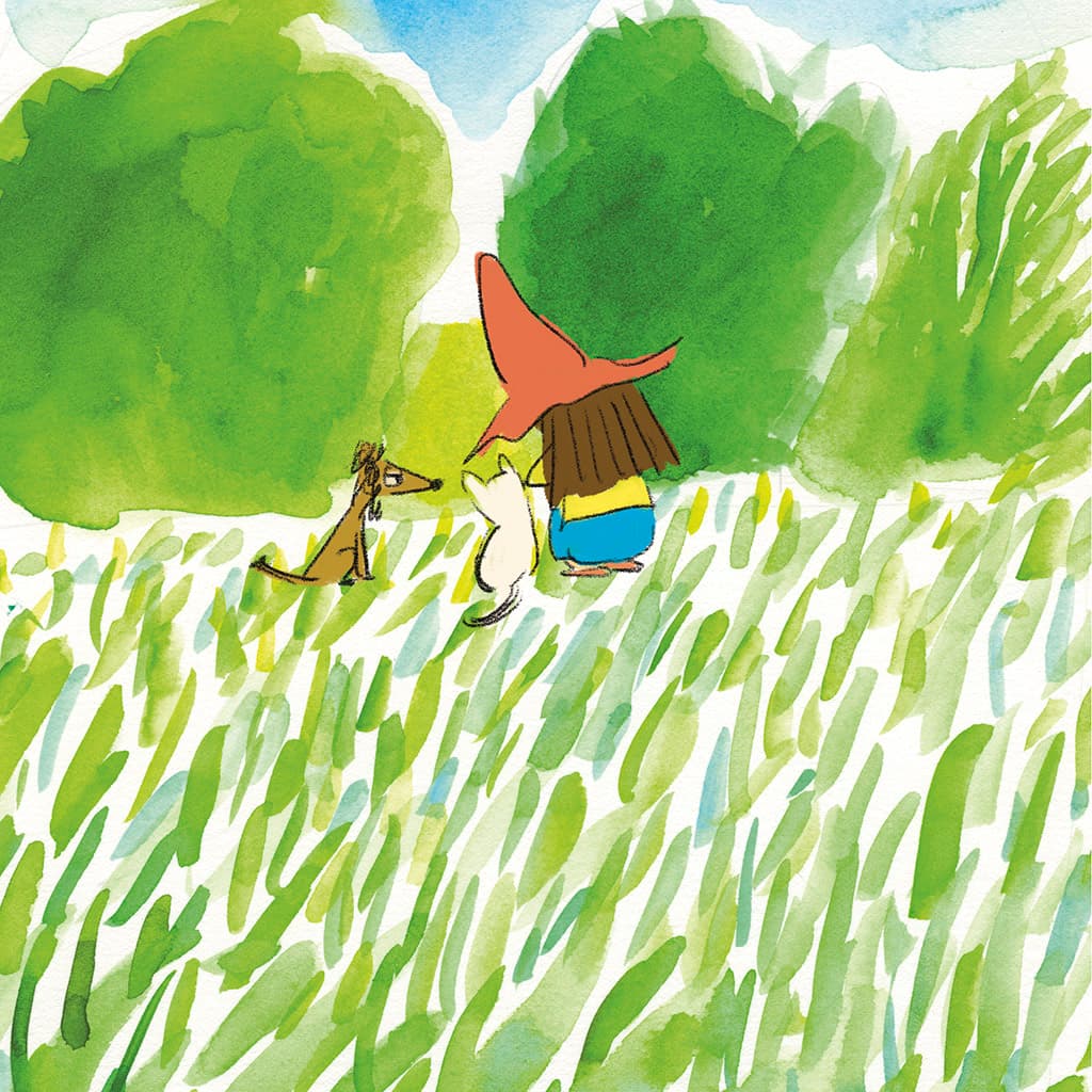 수수바의 여름 마당에서