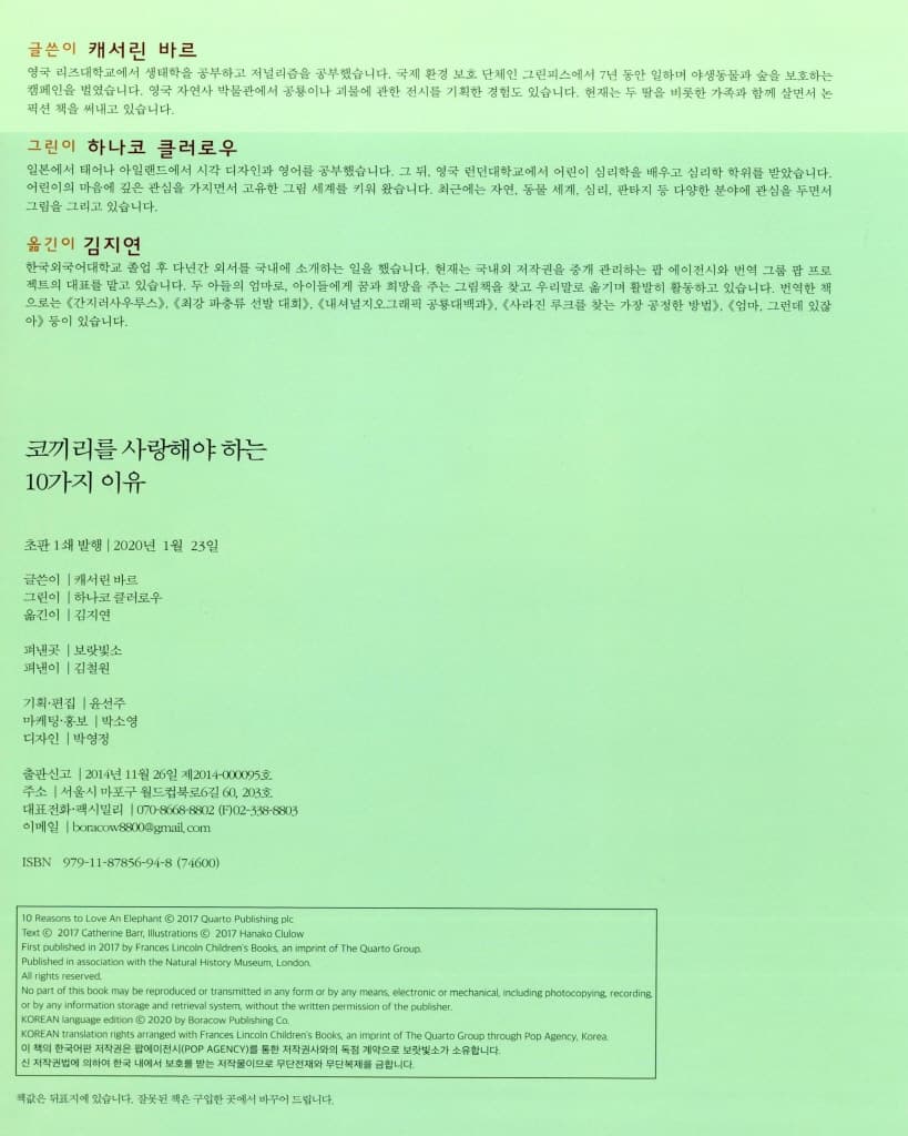 코끼리를 사랑해야 하는 10가지 이유