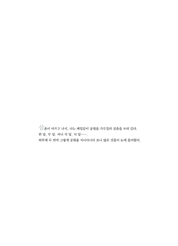 공원의 미용사