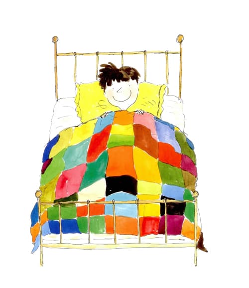내 방에서 잘 거야!