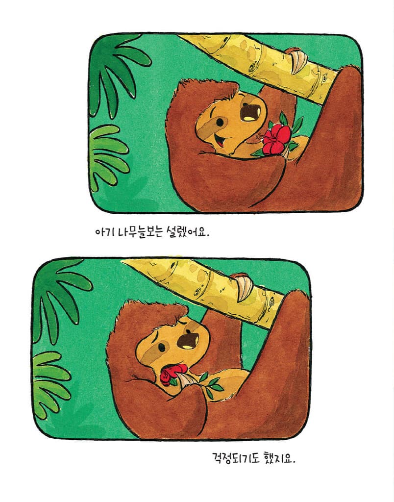 다녀올게요: 똥 누러 가는 나무늘보 이야기