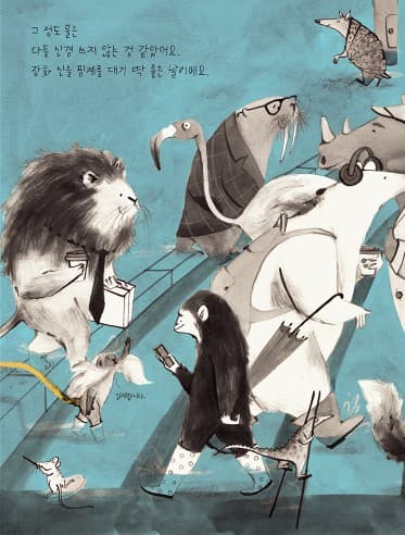 도시에 물이 차올라요