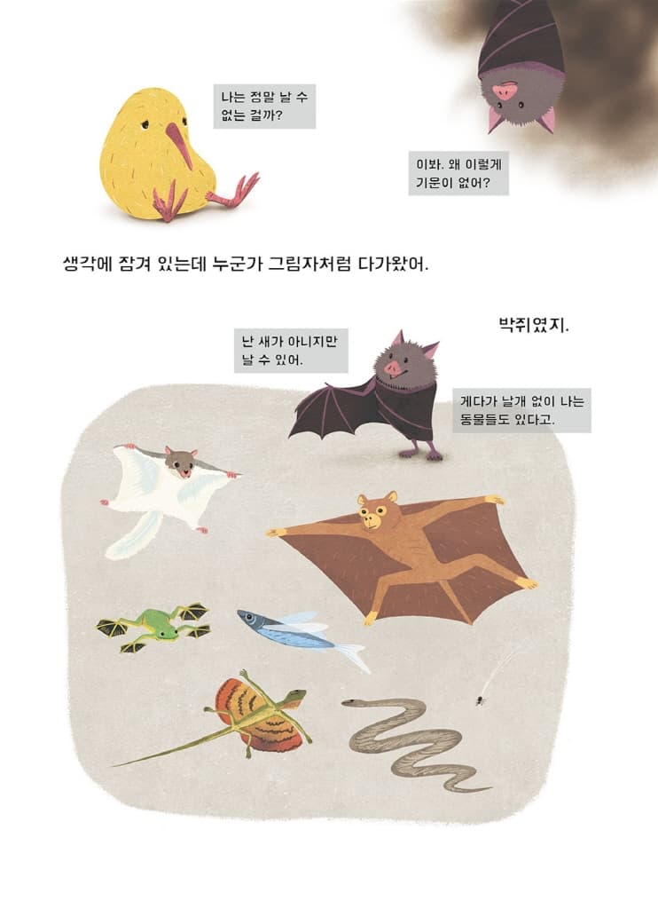 날고 싶은 키위