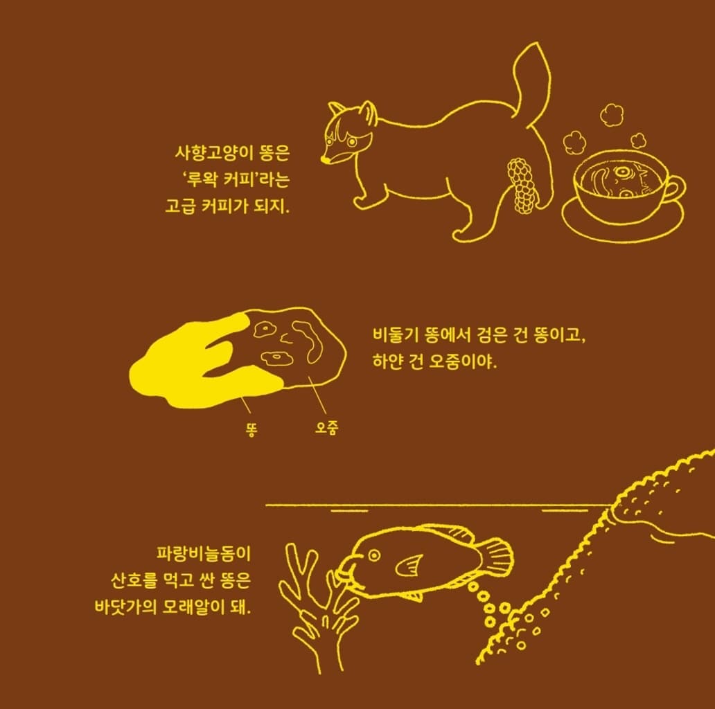 똥이 되어 볼까?