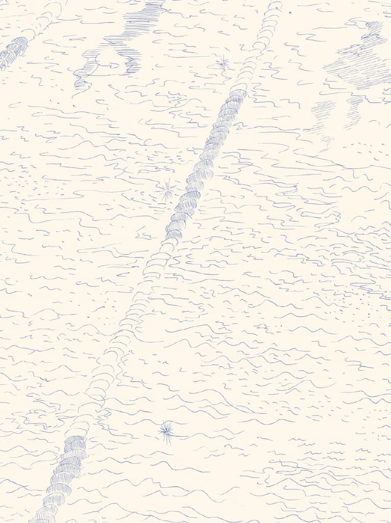 물속에서