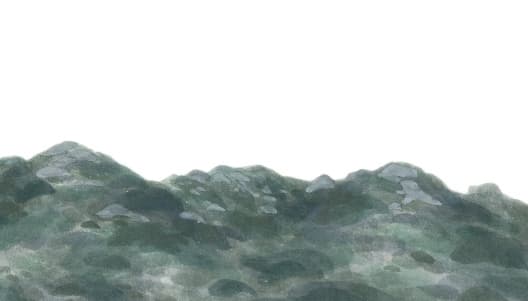 북한산 초록