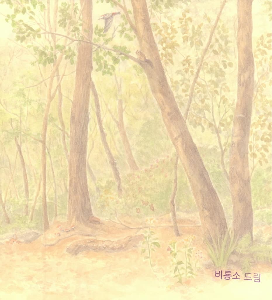 숲 청소부 버섯