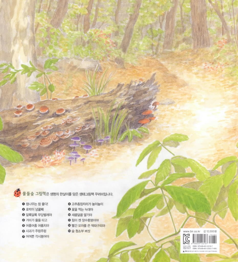 숲 청소부 버섯