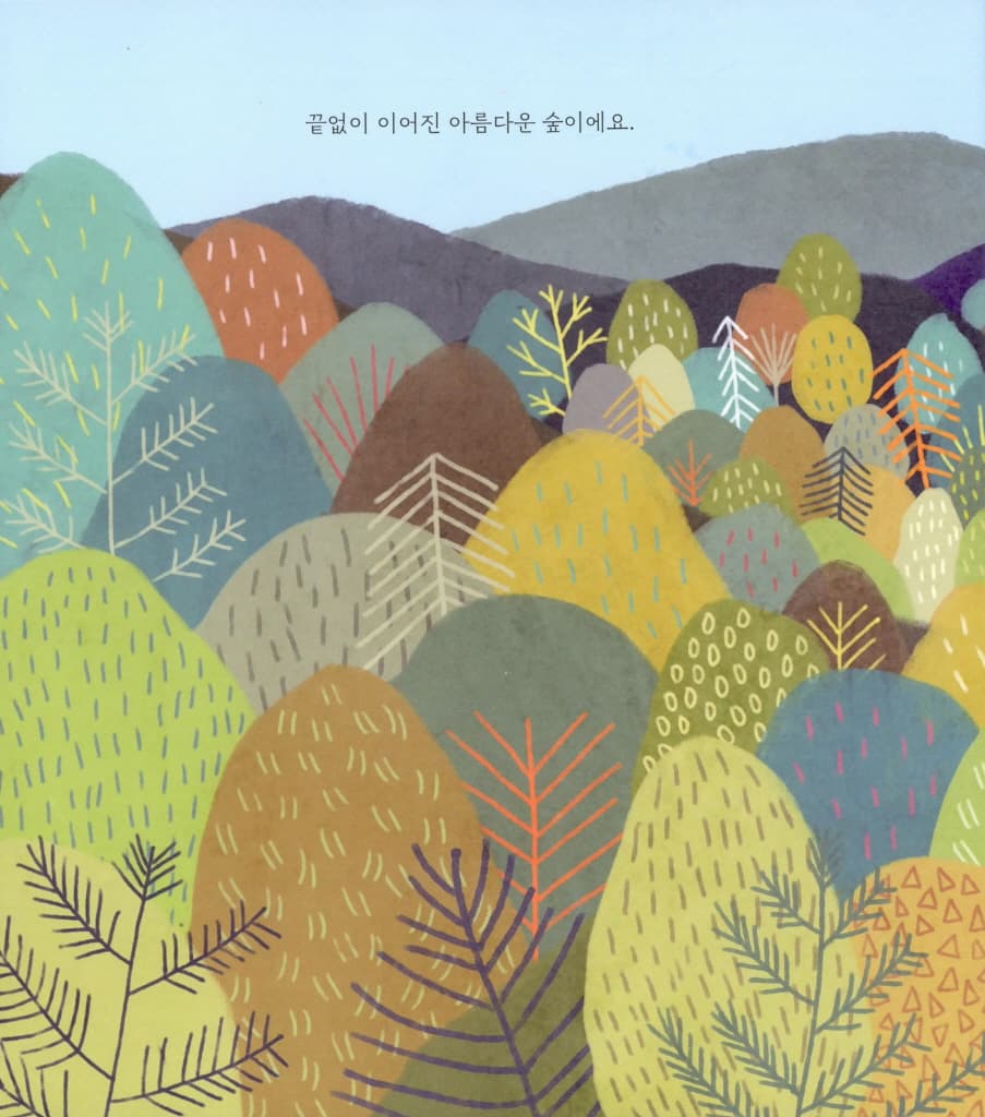 숲속의 어느 날