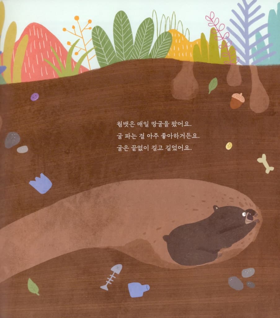숲속의 어느 날