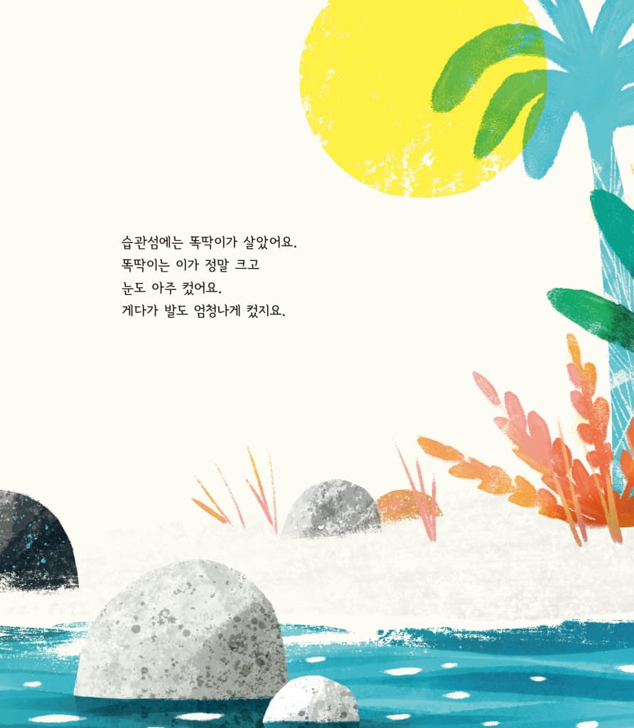 습관섬에 사는 똑딱이