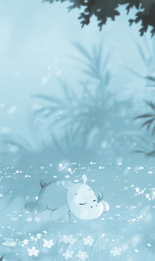 아기 하마 덩