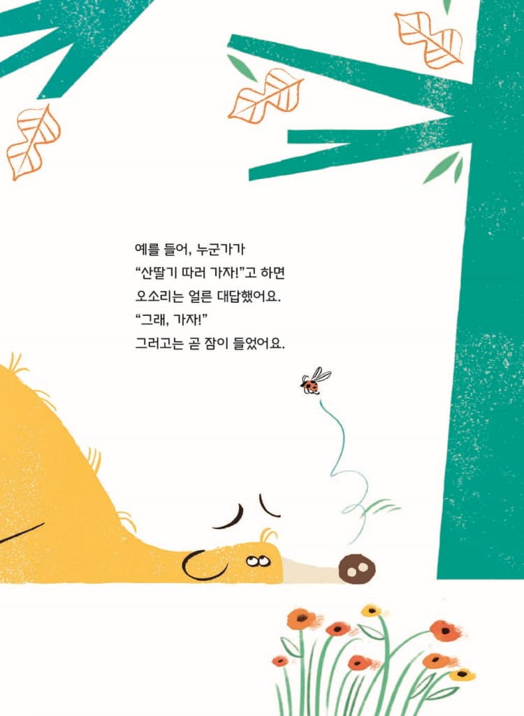 아무것도 하고 싶지 않은 곰