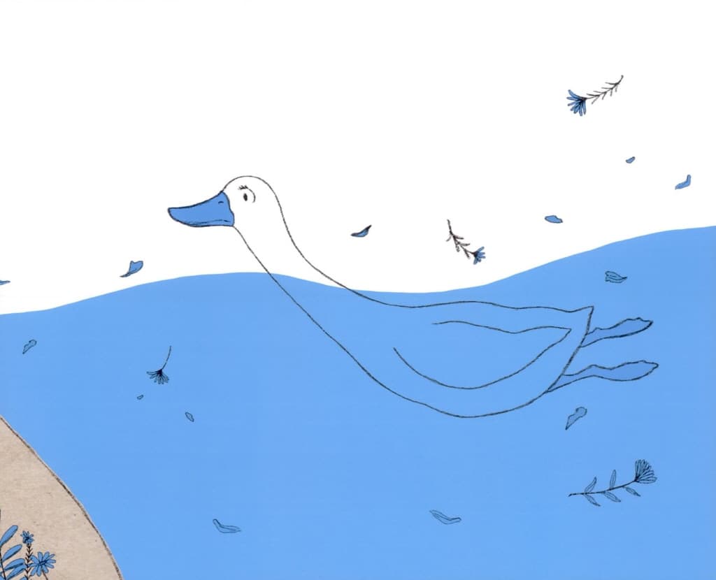 파랑 오리