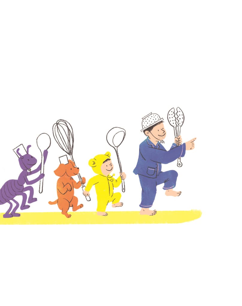 아빠, 잠이 도망갔어!