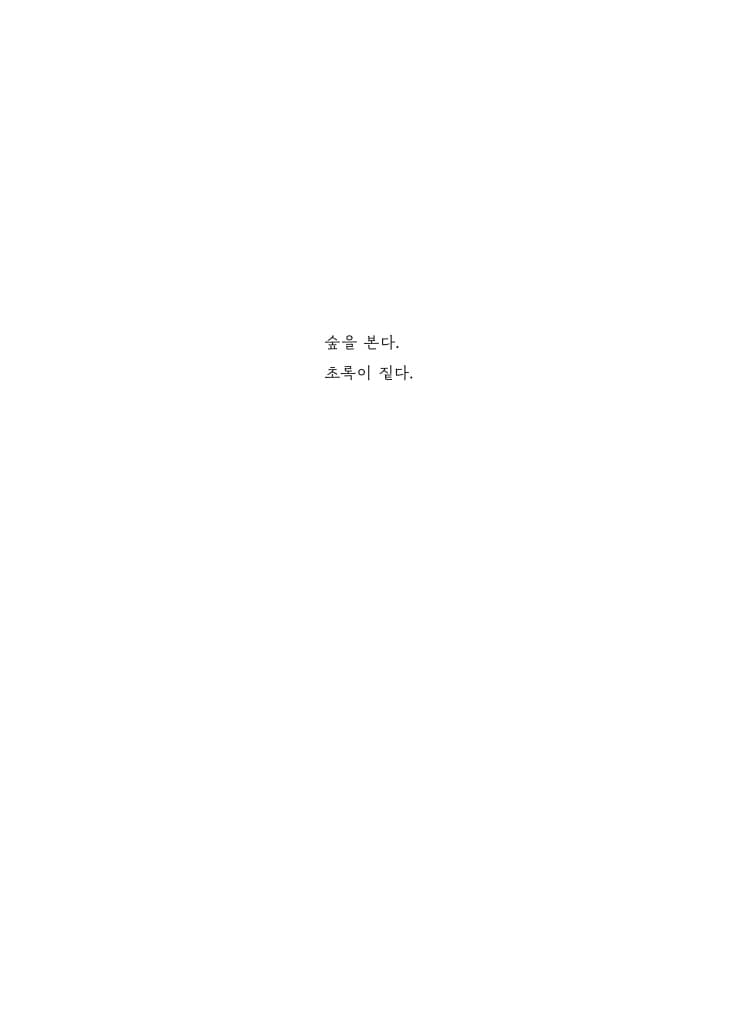 어딘가 숲