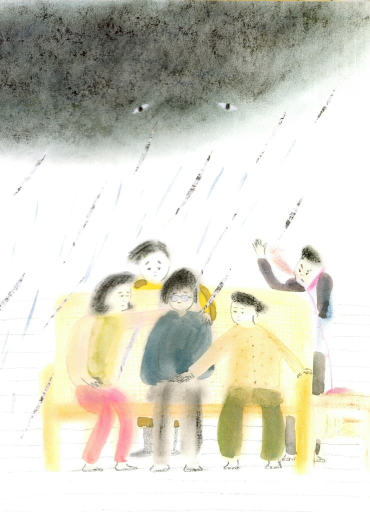 엄마, 달려요