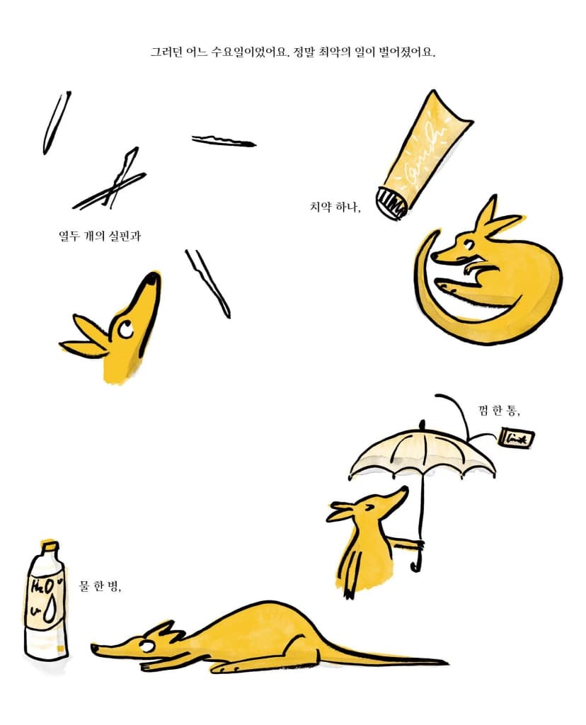 엄마의 주머니는 엉망이에요!