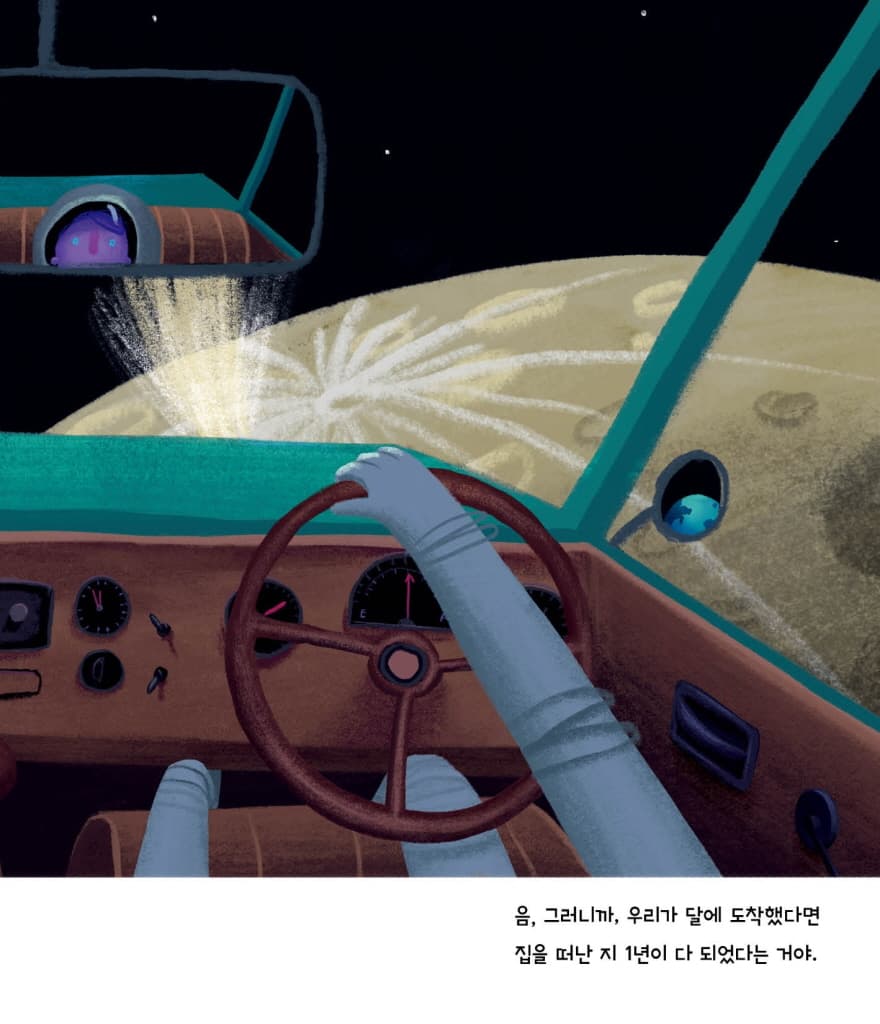 우주로 나가 지구를 돌아본다면