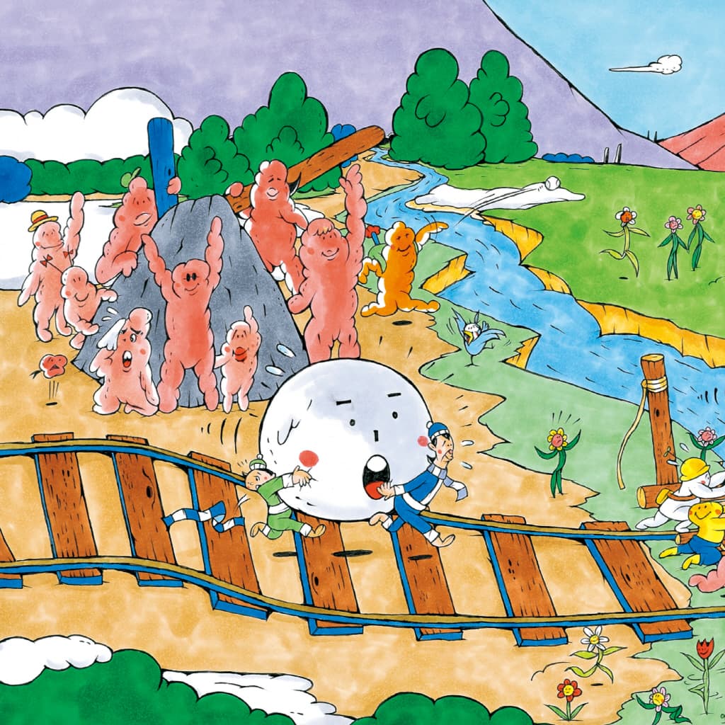 눈사람을 옮기자!