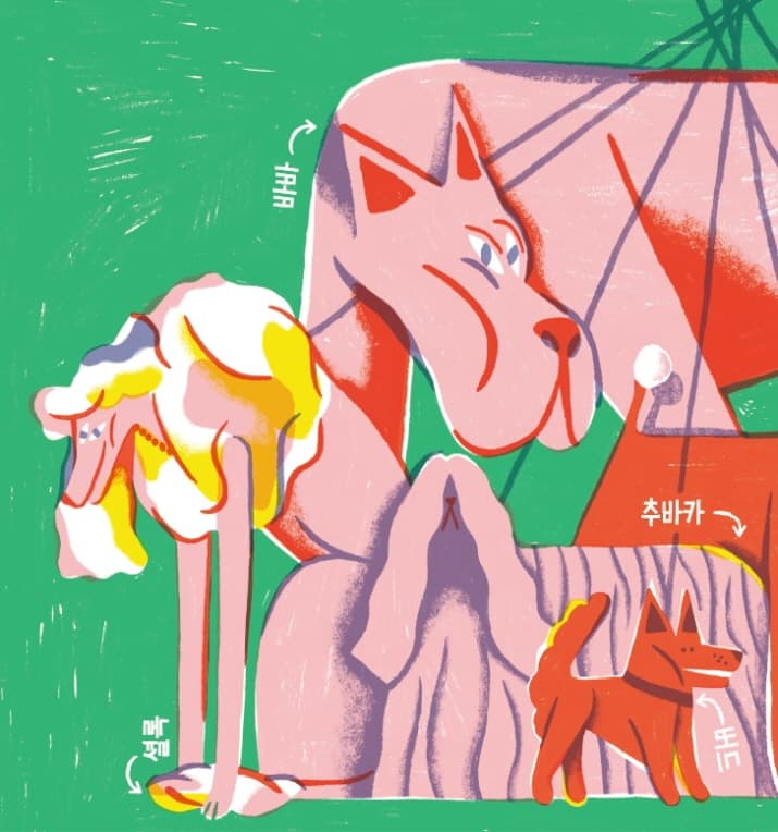 일곱 마리 개