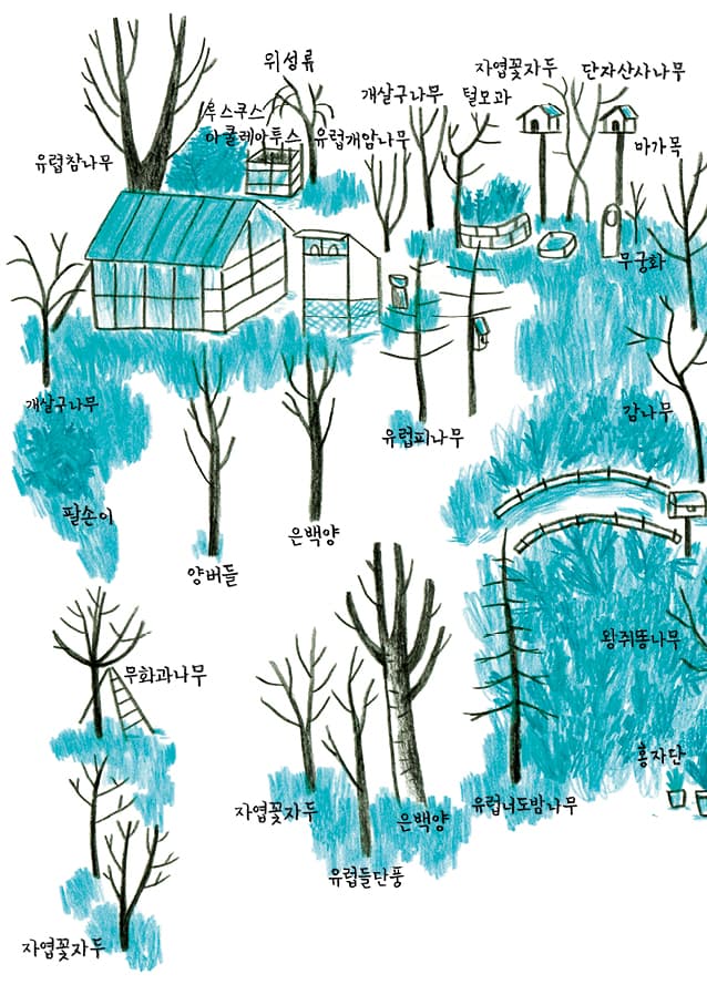 정원에서 만나는 세상
