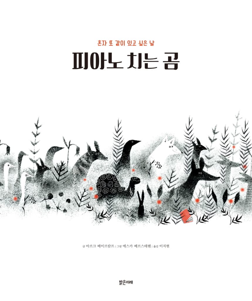피아노 치는 곰