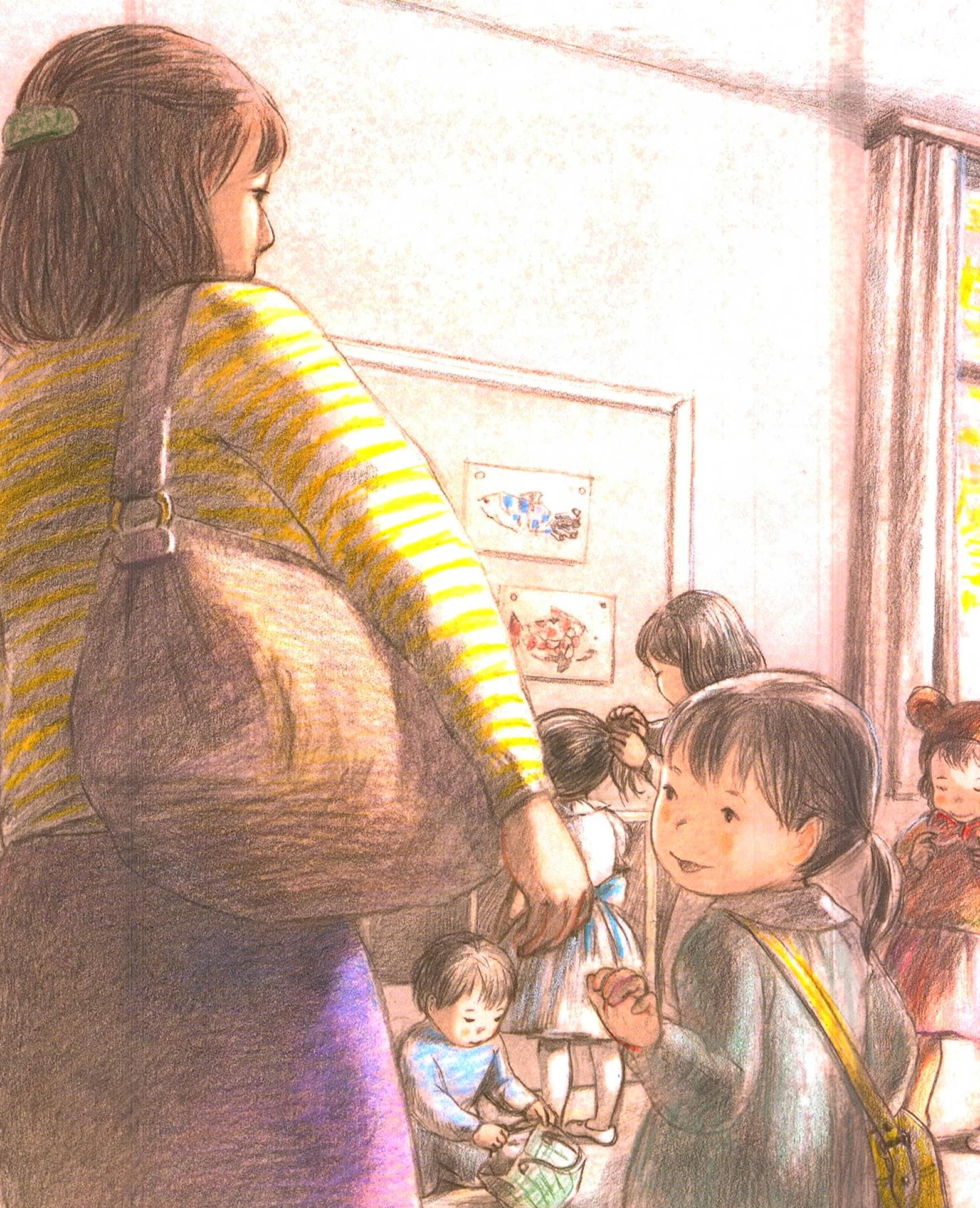 엄마 손을 잡으면