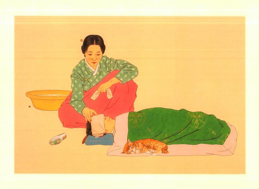 한밤중 개미 요정