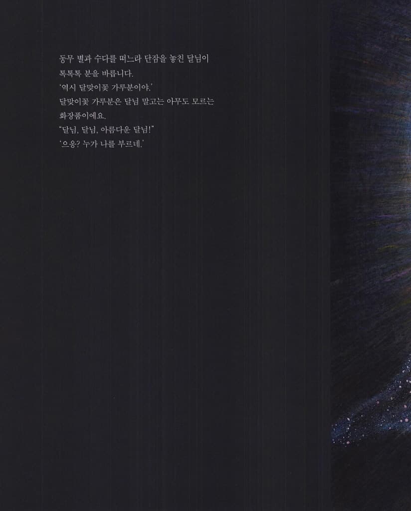호랑나비와 달님