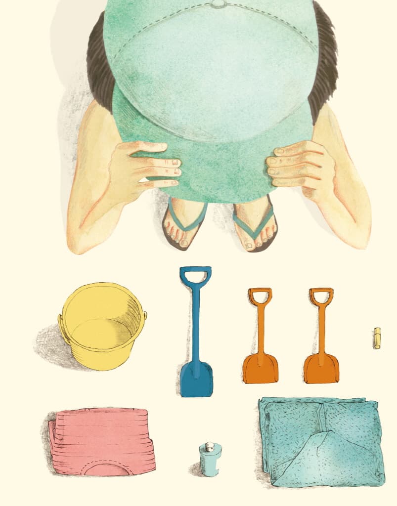 바다까지, 다섯 블록