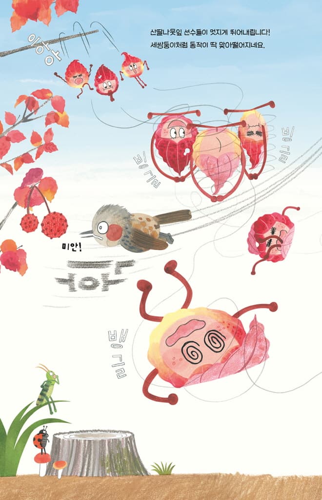 낙엽 다이빙