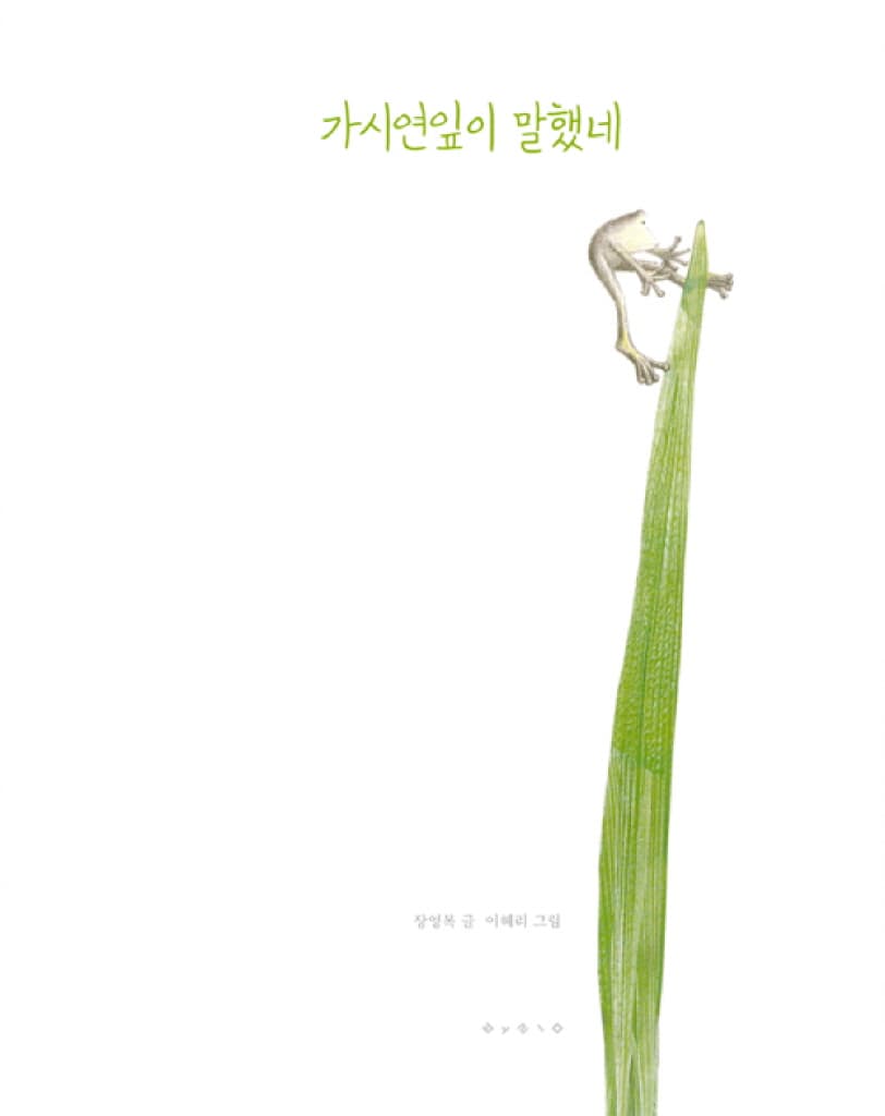 가시연잎이 말했네