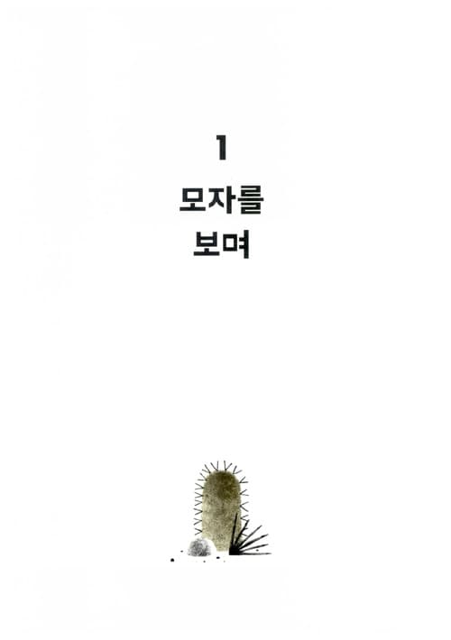 모자를 보았어