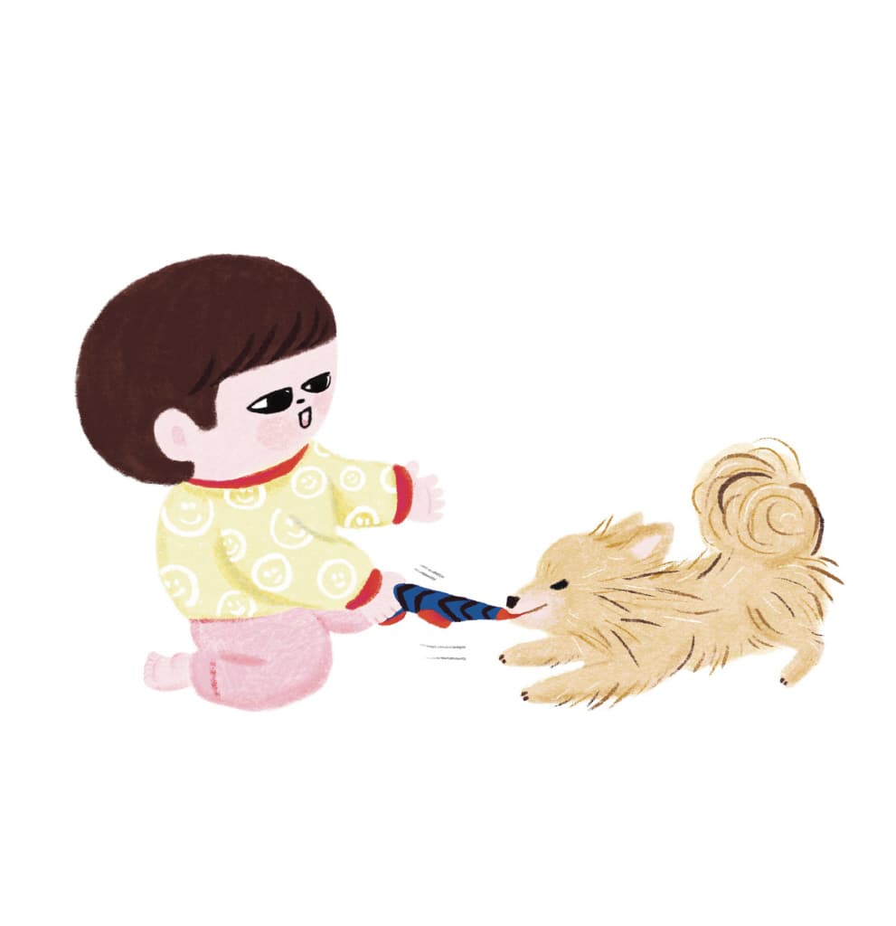 강아지가 좋아