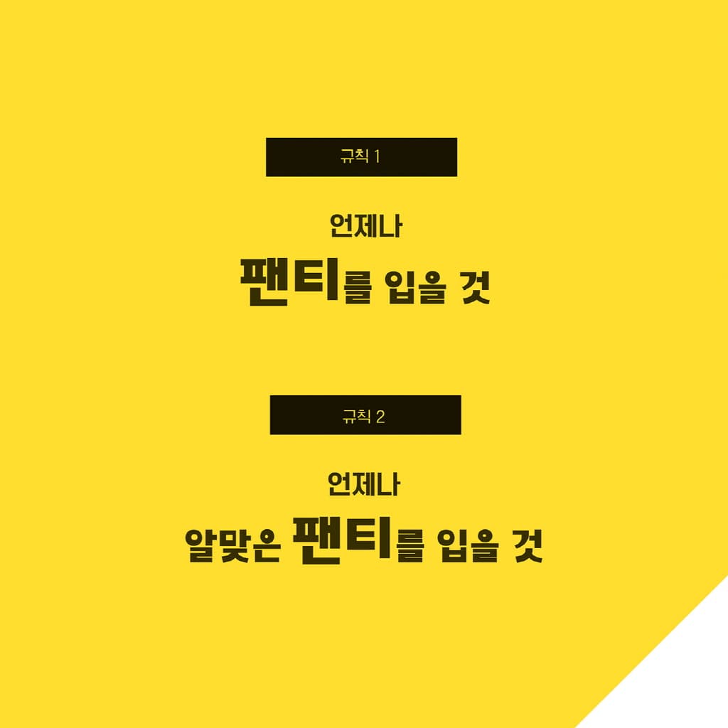 이것은 팬티 책!