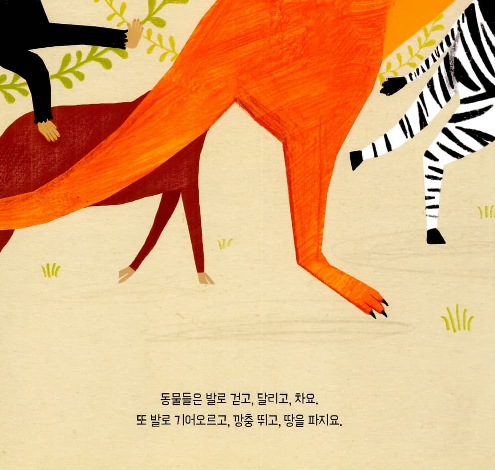 발, 발, 누구 발?