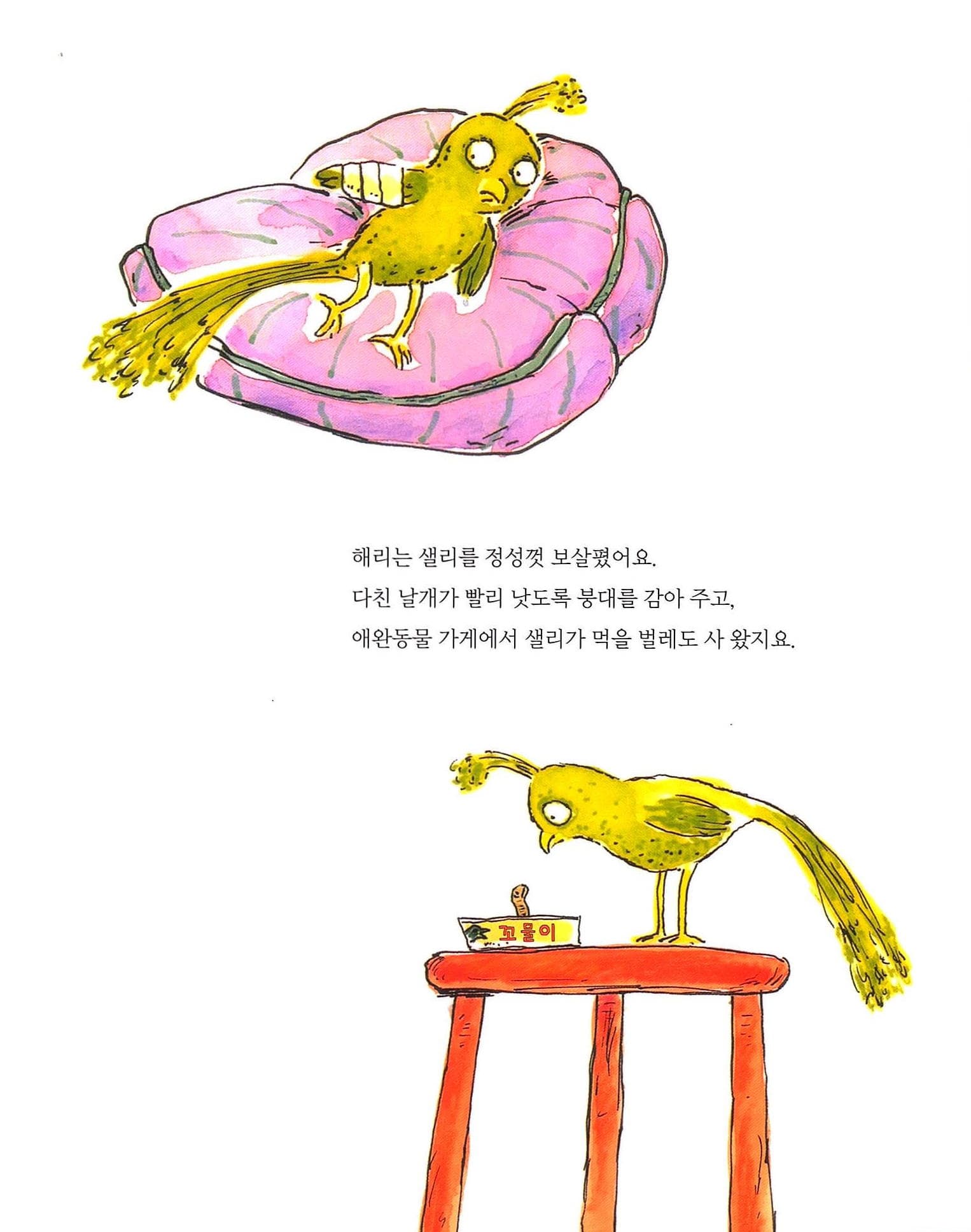 비밀 친구가 생겼어