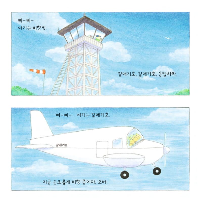 비행기가 부웅부웅