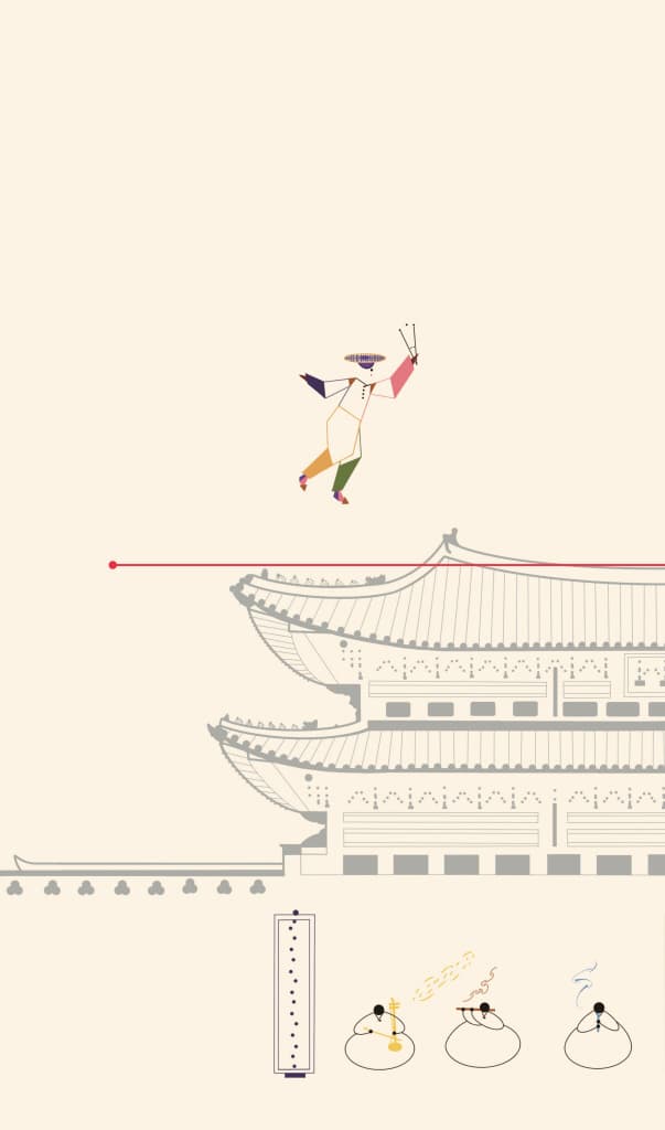 줄타기 한판