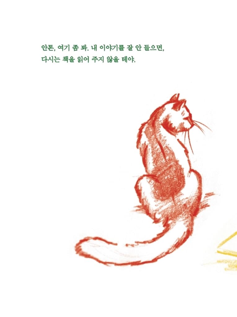 고양이와 책을