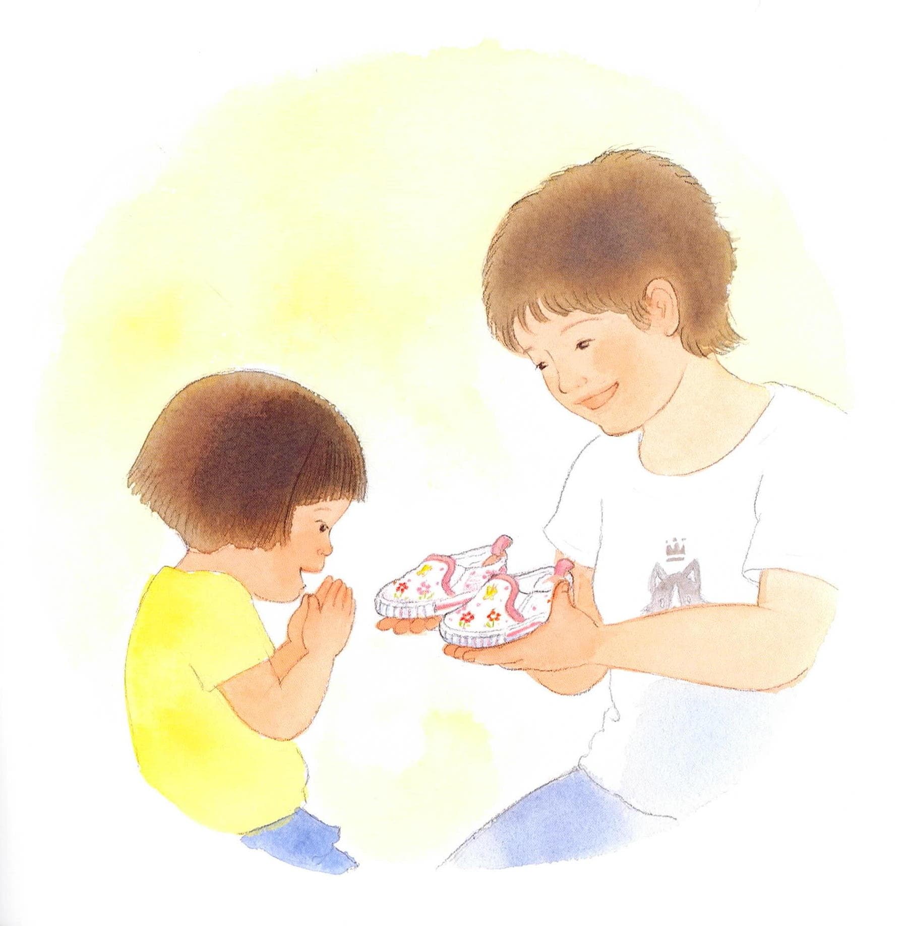 새 신이 생겼어요