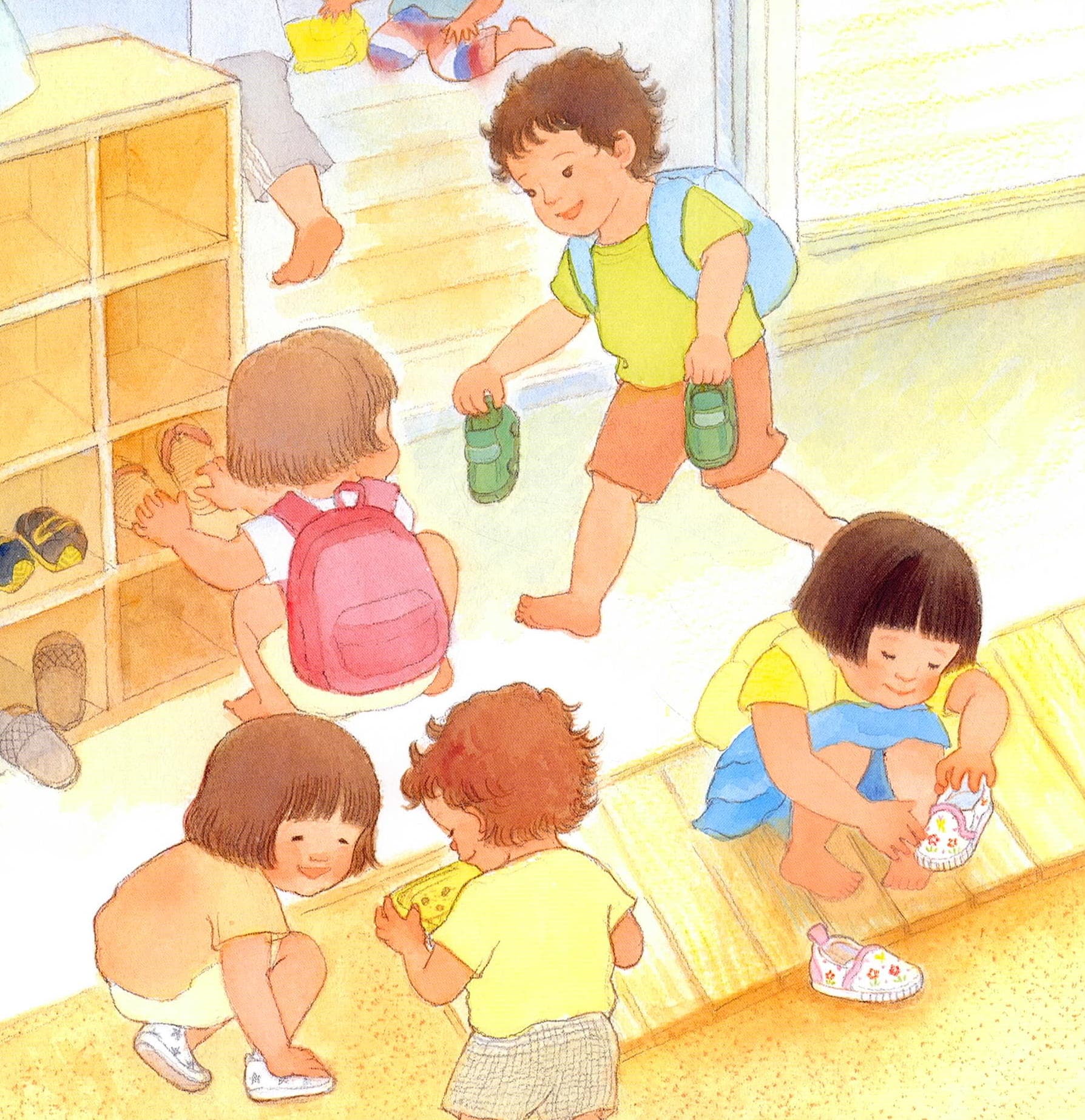 새 신이 생겼어요