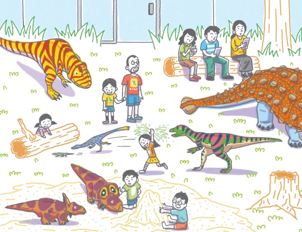 공룡을 키우고 싶어요