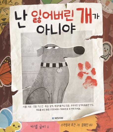 난 잃어버린 개가 아니야의 표지